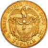 Image 2 : COLOMBIA, Popayán, gold 20 pesos, 1863, ex-JEAS.