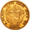 Image 2 : COLOMBIA, Bogotá, gold 20 pesos, 1868, ex-JEAS.