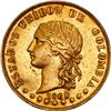 Image 1 : COLOMBIA, Popayán, gold 20 pesos, 1868, ex-JEAS.
