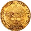 Image 2 : COLOMBIA, Medellín, gold 20 pesos, 1869/8/7, narrow forehead, ex-JEAS.