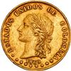 Image 1 : COLOMBIA, Popayán, gold 20 pesos, 1869, ex-JEAS.