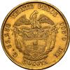 Image 2 : COLOMBIA, Bogotá, gold 20 pesos, 1872, NGC MS 62, ex-JEAS.