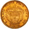 Image 2 : COLOMBIA, Bogotá, gold 20 pesos, 1874, ex-JEAS.