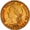 Image 1 : COLOMBIA, Bogotá, gold 20 pesos, 1875, ex-JEAS.