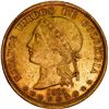 Image 1 : COLOMBIA, Bogotá, gold 20 pesos, 1876, rare, ex-JEAS.
