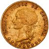 Image 1 : COLOMBIA, Bogotá, gold 10 pesos, 1862, ex-JEAS.