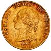 Image 1 : COLOMBIA, Popayán, gold 10 pesos, 1867, ex-JEAS.