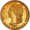 Image 1 : COLOMBIA, Medellín, gold 10 pesos, 1867, ex-JEAS.