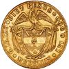 Image 2 : COLOMBIA, Medellín, gold 10 pesos, 1867, ex-JEAS.