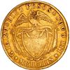 Image 2 : COLOMBIA, Medellín, gold 10 pesos, 1868, Bogotá effigy, reverse of 1867, ex-JEAS.