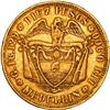 Image 2 : COLOMBIA, Medellín, gold 10 pesos, 1868, ex-JEAS.