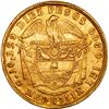Image 2 : COLOMBIA, Medellín, gold 10 pesos, 1871, effigy of Cinco Decimos type, ex-JEAS.
