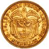 Image 2 : COLOMBIA, Medellín, gold 10 pesos, 1873, Barré bust, ex-JEAS.