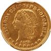 Image 1 : COLOMBIA, Medellín, gold 2 pesos, 1872, PCGS AU55.