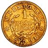 Image 2 : COLOMBIA, Medellín, gold 1 peso, 1864, very rare, ex-JEAS.