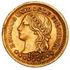 Image 1 : COLOMBIA, Bogotá, gold 1 peso, 1871, very rare, ex-JEAS.