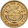 Image 2 : COSTA RICA, struck at the Philadelphia mint, gold 10 colones, 1900, NGC AU 58.