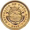 Image 2 : COSTA RICA, struck at the Philadelphia mint, gold 2 colones, 1916, NGC MS 65.