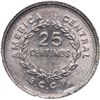 Image 1 : COSTA RICA, aluminum piefort reverse trial strike 25 céntimos, (1983-89), NGC MS 65.