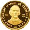 Image 1 : CUBA, Havana mint, gold proof 100 pesos, 1977, Carlos Manuel de Céspedes, NGC PF 67 Ultra Cameo (EMO