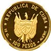 Image 2 : CUBA, Havana mint, gold proof 100 pesos, 1977, Carlos Manuel de Céspedes, NGC PF 67 Ultra Cameo (EMO