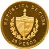Image 2 : CUBA, Havana mint, gold proof piefort 50 pesos, 1988, José Martí, NGC PF 69 Ultra Cameo (EMO Collect