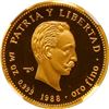 Image 1 : CUBA, Havana mint, gold proof 25 pesos, 1988, José Martí, NGC PF 68 Ultra Cameo (EMO Collection Labe