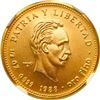 Image 1 : CUBA, Havana mint, gold 15 pesos, 1988, José Martí, NGC MS 69 (EMO Collection Label), "top pop."