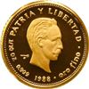 Image 1 : CUBA, Havana mint, gold proof piefort 10 pesos, 1988, José Martí, NGC PF 69 Ultra Cameo (EMO Collect