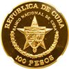 Image 2 : CUBA, Havana mint, gold proof 100 pesos, 1988, March to Victory 30th Anniversary, NGC PF 68 Ultra Ca