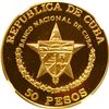 Image 2 : CUBA, Havana mint, gold proof 50 pesos, 1988, March to Victory 30th Anniversary, NGC PF 69 Ultra Cam