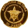 Image 2 : CUBA, Havana mint, gold proof 50 pesos, 1988, Triumph of the Revolution 30th Anniversary, NGC PF 67 