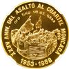 Image 1 : CUBA, Havana mint, gold proof 50 pesos, 1989, Moncada Garrison 35th Anniversary, NGC PF 68 Ultra Cam