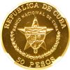 Image 2 : CUBA, Havana mint, gold proof 50 pesos, 1989, Moncada Garrison 35th Anniversary, NGC PF 68 Ultra Cam