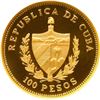 Image 2 : CUBA, Havana mint, gold proof piefort 100 pesos, 1990, José Martí, NGC PF 68 Ultra Cameo (EMO Collec