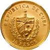 Image 2 : CUBA, Havana mint, gold 10 pesos, 1990, José Martí, NGC MS 69 (EMO Collection Label).