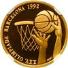 Image 1 : CUBA, Havana mint, gold proof 10 pesos, 1990, Barcelona Olympics Basketball, NGC PF 69 Ultra Cameo (