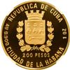 Image 2 : CUBA, Havana mint, gold proof 200 pesos, 1993, Apatosaurus, NGC PF 68 Ultra Cameo (EMO Collection La