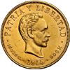Image 1 : CUBA, struck at the Philadelphia mint, gold 10 pesos, 1915, NGC AU 58.