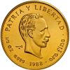 Image 1 : CUBA, gold 50 pesos, 1988, José Martí, NGC MS 68.