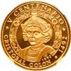 Image 1 : CUBA, Havana mint, gold proof 100 pesos, 1990, Christopher Columbus New World 500th Anniversary, NGC