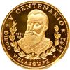Image 1 : CUBA, Havana mint, gold proof 100 pesos, 1991, Diego Velazquez New World 500th Anniversary, NGC PF 6