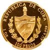 Image 2 : CUBA, Havana mint, gold proof 100 pesos, 1991, Diego Velazquez New World 500th Anniversary, NGC PF 6