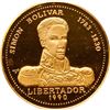 Image 1 : CUBA, Havana mint, gold proof piefort 50 pesos, 1990, Simón Bolívar, NGC PF 68 Ultra Cameo.