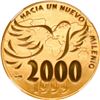 Image 1 : CUBA, Havana mint, gold proof 50 pesos, 2000, Towards a New Millennium, NGC PF 68 Ultra Cameo.