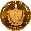 Image 2 : CUBA, Havana mint, gold proof 50 pesos, 2000, Towards a New Millennium, NGC PF 68 Ultra Cameo.