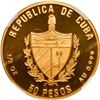 Image 2 : CUBA, Havana mint, gold proof 50 pesos, 2000, Welcome New Millennium - Hot Air Balloons, NGC PF 68 U