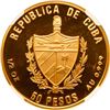 Image 2 : CUBA, Havana mint, gold proof 50 pesos, 2000, Welcome New Millennium - Solar System, NGC PF 68 Ultra