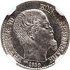 Image 1 : DANISH WEST INDIES, struck in Copenhagen, 5 cents, Frederik VII, 1859, NGC MS 63.