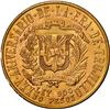 Image 2 : DOMINICAN REPUBLIC, Santo Domingo, gold 30 pesos, 1955, 25th anniversary of the Trujillo era, NGC MS